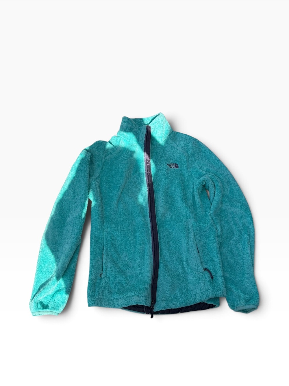 The North Face Teal Full-Zip Fleece Jacket